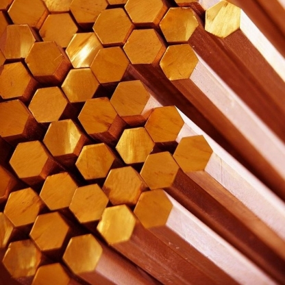 Шестигранник бронзовый х/д мягкий нормальной точности БрБ2 8,5 мм ГОСТ 15835-2013 в&nbsp;Омске
